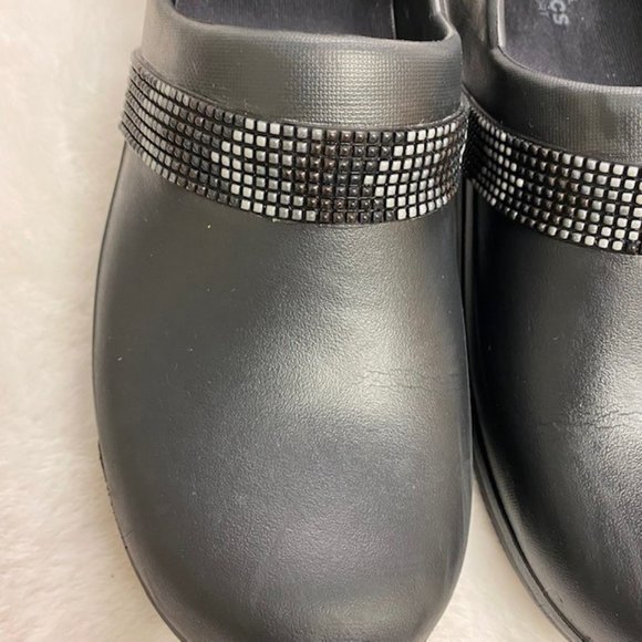 LIKE NEW Crocs Felicity Dual Comfort Non-Slip Nurse Work Clogs, size 10 - Picture 4 of 13